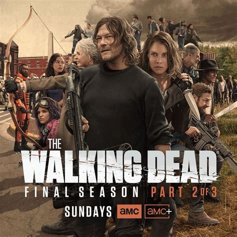 The Walking Dead S11 P02 Finale Poster Gives Us Some OG TWD Vibes