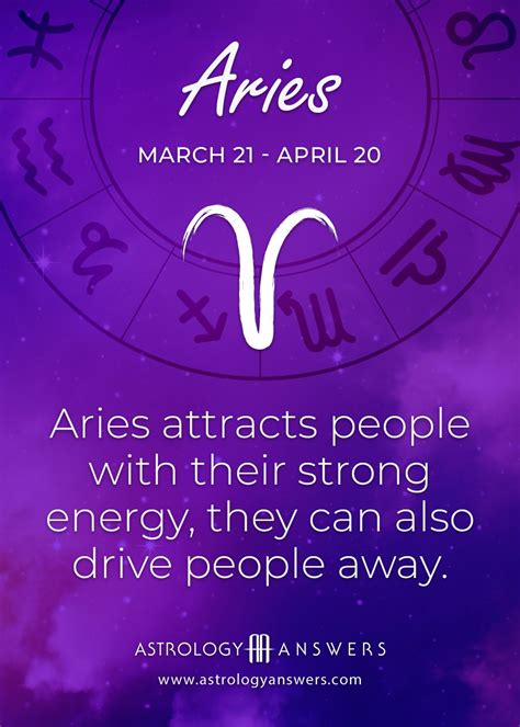 Aries Daily Horoscope | AstrologyAnswers.com | Aries zodiac facts ...