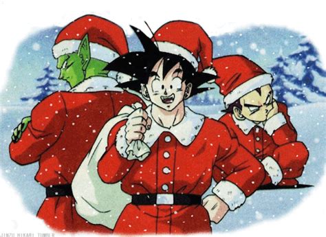 Dragon Ball Super/Z Poster Goku Santa Claus Christmas 12inx18in Free Shipping ...