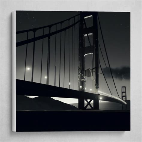 Golden Gate Bridge in Black and White by Landscapes and more