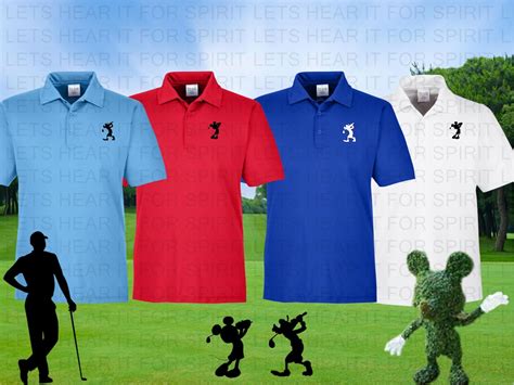 Men's Disney Golf Polo Shirt, Disney Performance Golf Polo, Mens Mickey ...