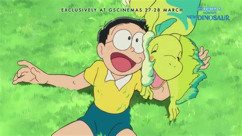 DORAEMON NOBITA'S NEW DINOSAUR (Official Trailer) - Exclusively at GSCinemas 27-28 March 2021 ...