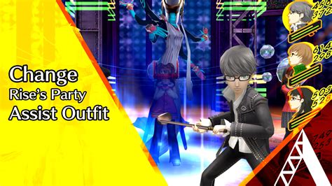 Change Rise's Party Assist Outfit [Persona 4 Golden PC (32 Bit)] [Mods]