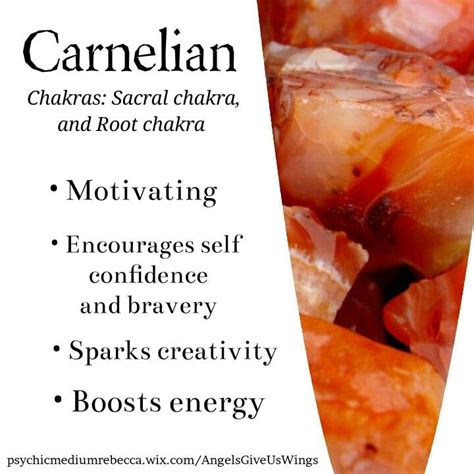 Carnelian crystal meaning | Carnelian crystal, Crystals, Crystals healing properties