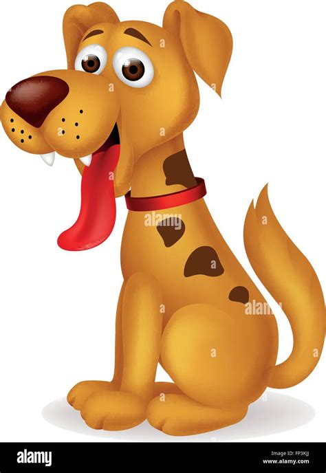 Funny dog cartoon Stock Vector Image & Art - Alamy