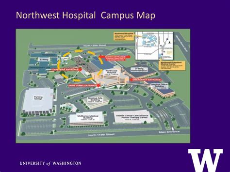 Northwest Hospital Campus Map - Table Rock Lake Map