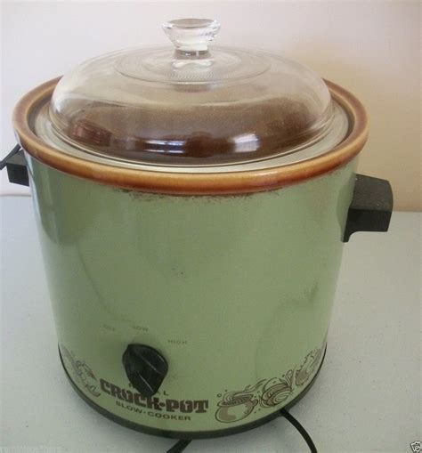 Vintage RIVAL Crock Pot Slow Cooker with Manual 3.5 QT Model