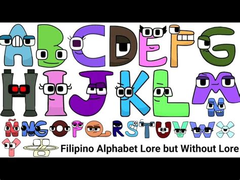 Filipino Alphabet With Pictures