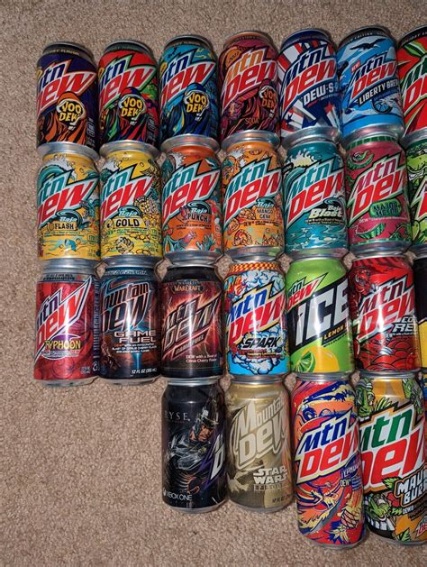 Mountain Dew Collection (Full cans) | eBay