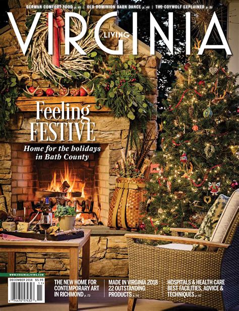 Virginia Living Magazine Cover Feature. Dec 2018 on Behance