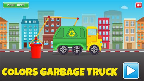 App Shopper: Colors Garbage Truck (Games)