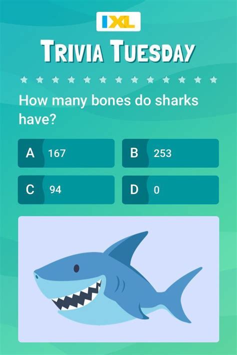 Shark science trivia! | Learning science, Online science, Animal life ...