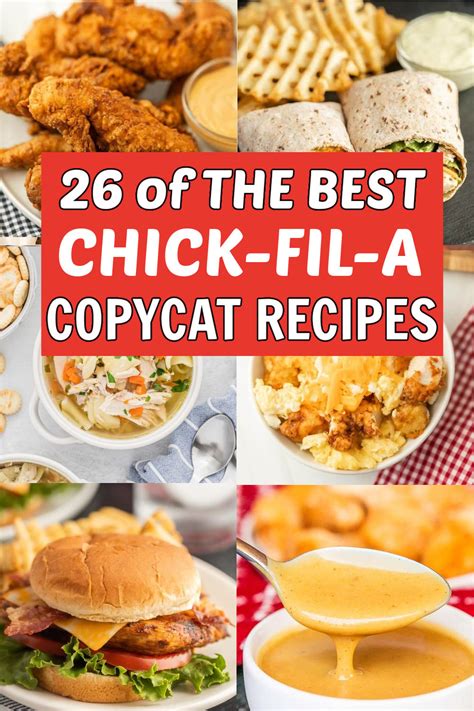 27 Copycat Chick-fil-a Recipes - Eating on a Dime