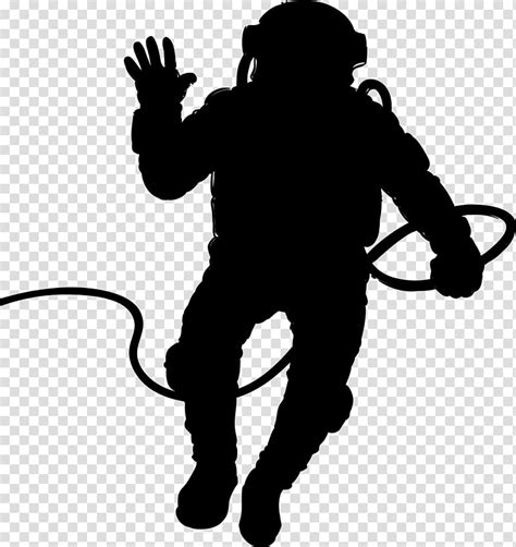 Astronaut Silhouette Clip Art