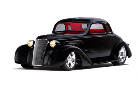 1937 Chevy Coupe Powered by Vintage McLaren V-8