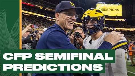 CFP Semifinal Predictions + College Football Bowl Season PICKS FOR ...