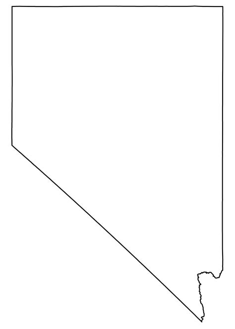 State Outlines: Blank Maps of the 50 United States - GIS Geography