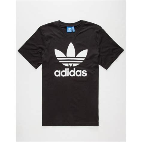 Black Adidas Logo Graphics T-shirt - Buyon.pk