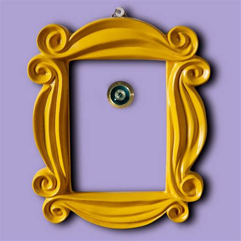 Friends Yellow Peephole Photo Frame - GeekAlerts