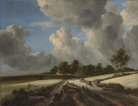 Wheat Fields (1670) by Jacob van Ruisdael – Artchive