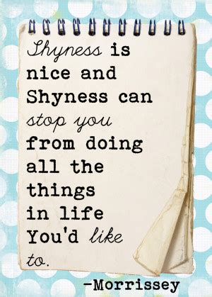 Quotes About Overcoming Shyness. QuotesGram