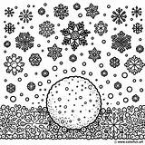 Snowball Coloring Page Download Or Print For Free sketch template