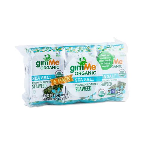 Gimme Seaweed Snacks Multipack, Sea Salt - Thrive Market