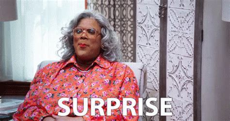 Surprise! GIF - Tyler Perry Madea Halloween - Discover & Share GIFs