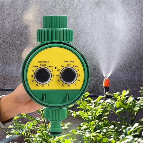 Multi function Two Dial Automatic Electronic Water Timer Garden Watering System High quality ...