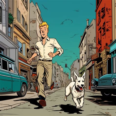 9 Tintin & Hergé Cartoon Prompts for Midjourney