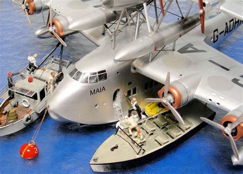 Short-Mayo Composite, S-21 Maia, S-20 Mercury model aircraft | Model ...