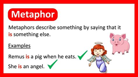 What is a METAPHOR? 😇 Learn with Examples - YouTube