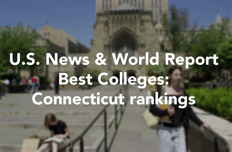 UConn, state colleges get top rankings in US News & World Reports