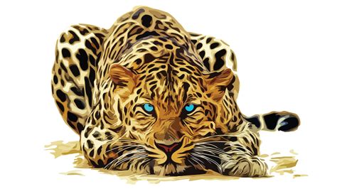 a Leopard poster 7575821 Vector Art at Vecteezy