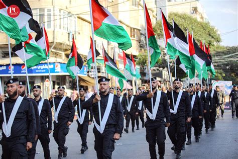 Gaza Officers March in Solidarity with West Bank Colleagues (PHOTOS ...