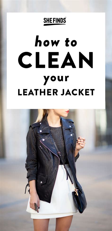 How To Clean Your Leather Jacket | Diy jacket, Pleather jacket, Best leather jackets