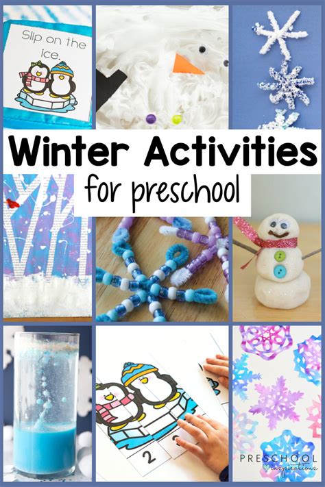 Winter Activities for Preschool - Preschool Inspirations