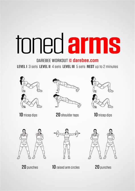 15+ Super Effective Workouts To Tone Your Arms At Home (free videos ...