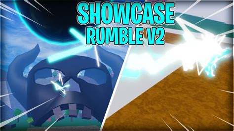 UPDATE 14 *SHOWCASE* RUMBLE V2 SUR BLOX FRUIT - YouTube