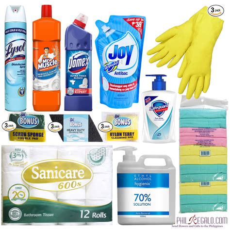 47 pc Bathroom Home Cleaning Essentials | Philippines Nationwide Delivery – PhilRegalo Ent ...