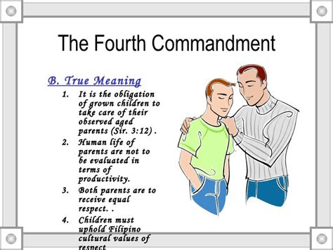 Lesson xiv the fourth commandment