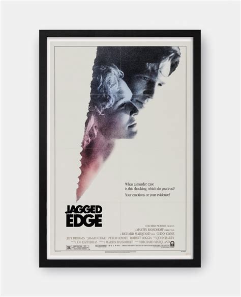 Jagged Edge (1985) Movie Poster - The Curious Desk