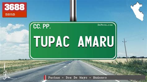 Tupac Amaru en Huánuco: Centros Poblados