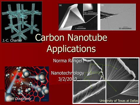 PPT - Carbon Nanotube Applications PowerPoint Presentation - ID:731014