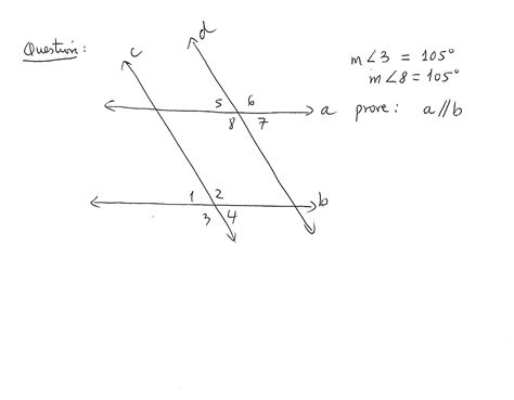 geometry - Proof $2$ Lines Are Parallel - Mathematics Stack Exchange