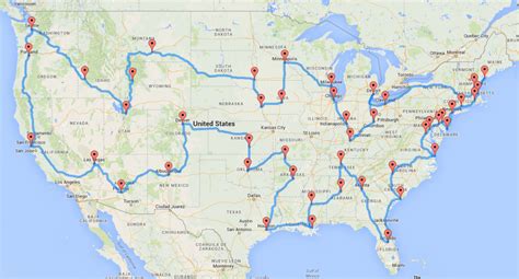 Road Map From California To Texas | Printable Maps