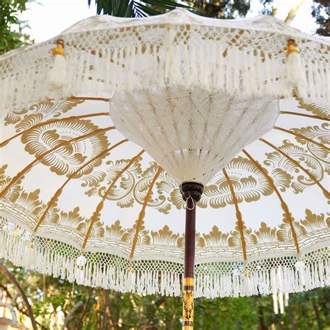 Balinese Umbrella | Patio umbrellas, Luxury garden, Garden parasols