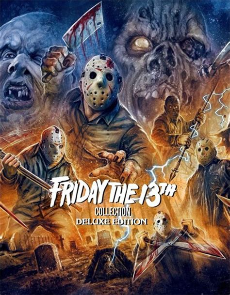 Friday The 13th Collection - Deluxe Edition (Blu-Ray) (Blu-ray 2020 ...