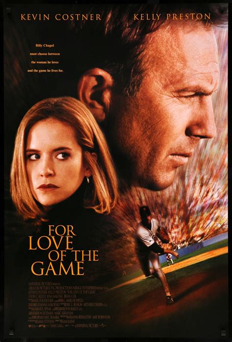 For Love of the Game (1999) Original One-Sheet Movie Poster - Original ...