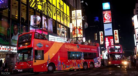 New York Hop-On Hop-Off Sightseeing Bus Tour Package + 1 Attraction Admission - Klook US